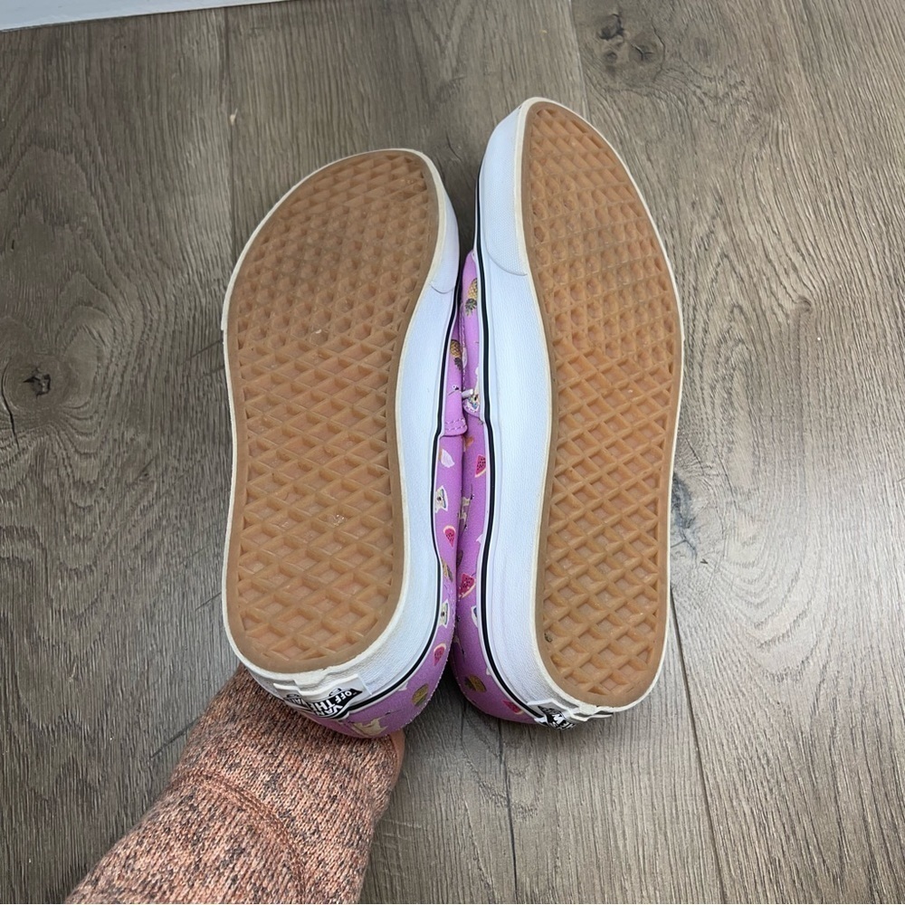 VANS Pool Vibes Dog African Violet Skateboarding Shoes Size 9.5 Women, 8 Men - Picture 10 of 10